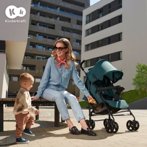Poussette canne tik marron Kinderkraft