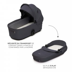 Poussette duo nea² deep grey Kinderkraft