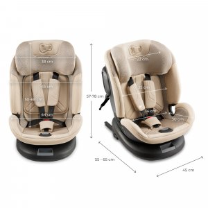 Siège auto xpedition3 i-size beige Kinderkraft