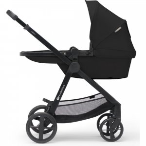 Poussette 4 en 1 newly noir + siège auto mink pro + base Kinderkraft