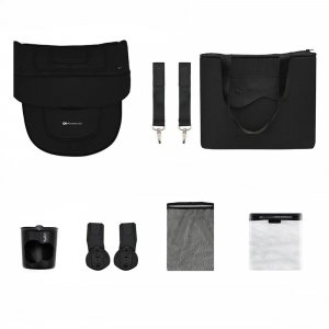 Poussette trio yoxi 3 en1 pure black Kinderkraft