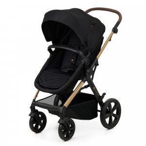 Poussette trio moov 2 eva wheels avec base pure black Kinderkraft