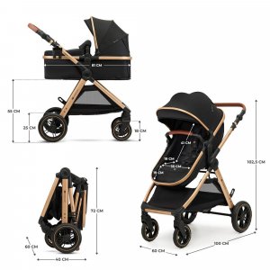 Poussette trio esme pro beige Kinderkraft