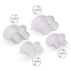 Tire-lait double mains libres gentle flow gold Kinderkraft