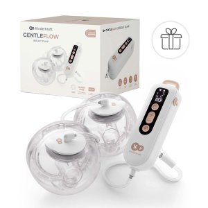 Tire-lait double mains libres gentle flow gold Kinderkraft