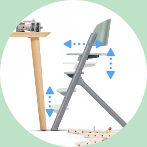 Chaise haute livy Kinderkraft