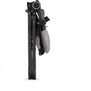 Chaise haute foldee gris Kinderkraft