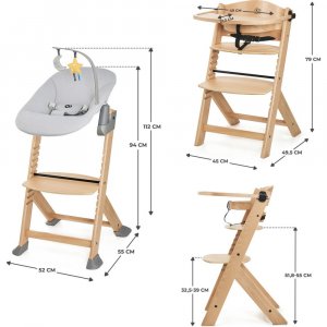 Chaise haute enock Kinderkraft