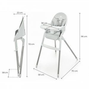 Chaise haute dinnly Kinderkraft