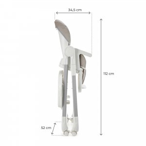 Chaise haute 3-en-1 tulo beige Kinderkraft