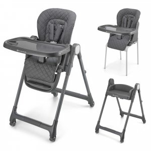 Chaise haute 3-en-1 tulo grey Kinderkraft