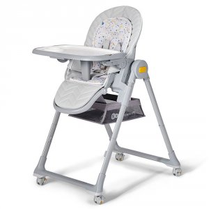 Chaise haute lastree - grey Kinderkraft