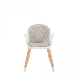 Chaise haute sienna grey Kinderkraft