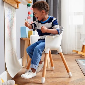 Chaise haute sienna grey Kinderkraft