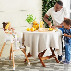 Chaise haute sienna grey Kinderkraft