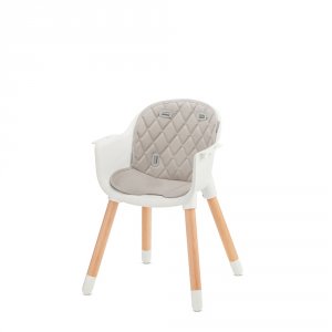 Chaise haute sienna grey Kinderkraft