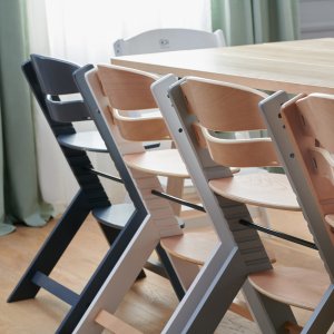 Chaise haute évolutive enock gris Kinderkraft