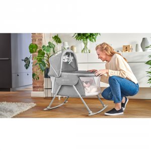 Berceau lovi gris Kinderkraft