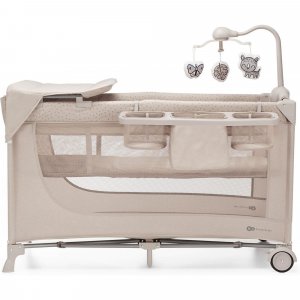 Les imparfaits - lit parapluie joy² beige avec accessoires Kinderkraft