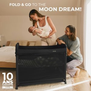 Lit parapluie moon dream black Kinderkraft