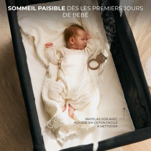 Lit parapluie moon dream black Kinderkraft