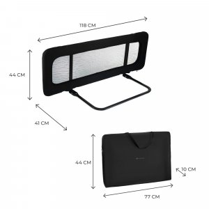 Barrière de lit guard & dream black Kinderkraft