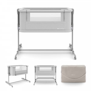 Lit cododo bébé nestee grow 2 light grey Kinderkraft