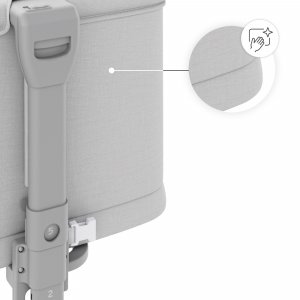 Lit cododo bébé nestee grow 2 light grey Kinderkraft