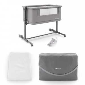 Lit cododo bébé nestee grow 2 dark grey Kinderkraft