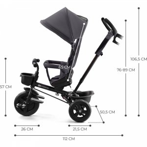 Tricycle aveo malachite grey Kinderkraft