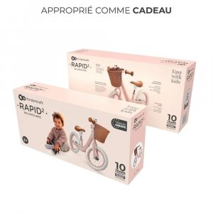 Draisienne rapid 2- rose Kinderkraft