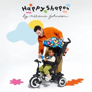 Tricycle aston - happy shapes Kinderkraft