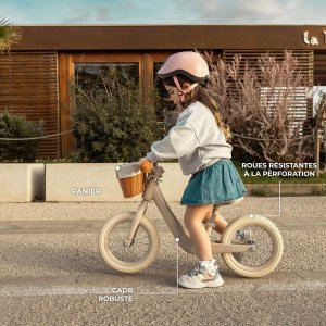Draisienne rapid 2 x bizuu beige Kinderkraft