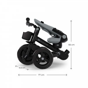 Tricycle aveo 2 plus - grey Kinderkraft