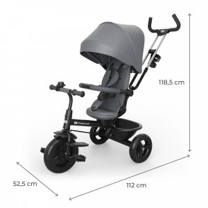 Tricycle aston 2 - grey Kinderkraft