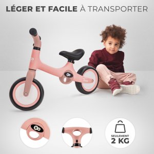 Draisienne tove pink Kinderkraft