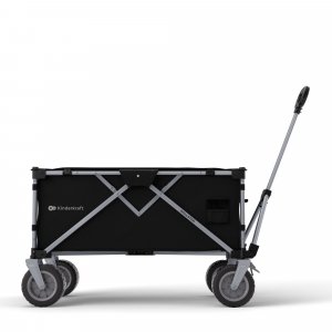 Chariot de transport pliable rollster noir Kinderkraft