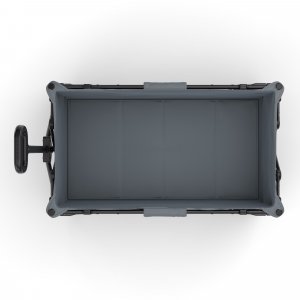 Chariot de transport pliable rollster gris Kinderkraft