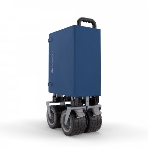 Chariot de transport pliable rollster bleu Kinderkraft