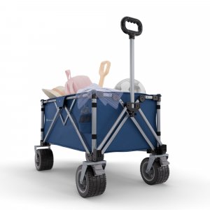 Chariot de transport pliable rollster bleu Kinderkraft
