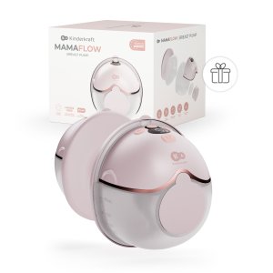 Tire-lait électrique simple mains libres mamaflow pink Kinderkraft