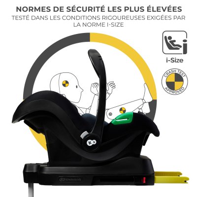 Siège auto mink pro 2 i-size noir avec base