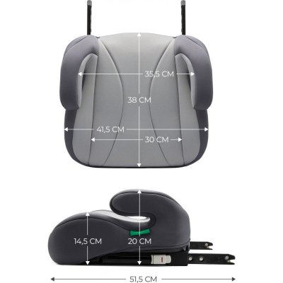 Siège auto i-boost gris