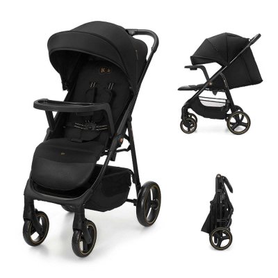 Poussette trig 3 avec tablette black