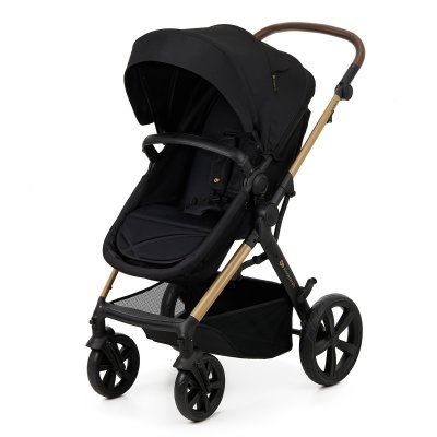 Poussette trio moov 2 eva wheels avec base pure black
