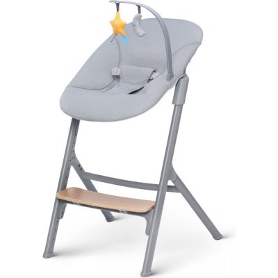 Chaise haute évolutive 4en1 livy oak + transat calmee