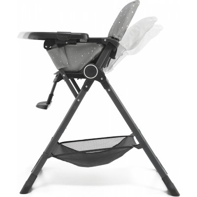 Chaise haute foldee gris