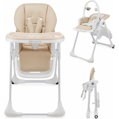KINDERKRAFT Chaise haute tummie beige