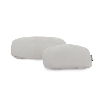 KINDERKRAFT Lot de 2 coussins enock gris