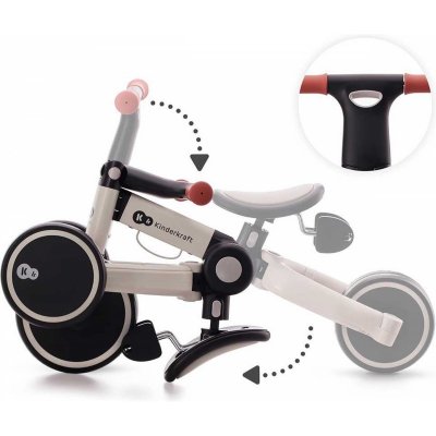Tricycle 3 en 1 4trike silver grey